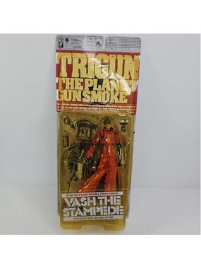 SEALED Trigun Vash the Stampede Kaiyodo Rare Action Figure Box Wear New